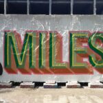 Typograffiti - Schriftzug Miles